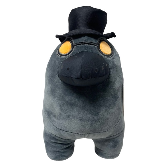 Among Us Dark Gray Crewmate Plush 12” - Picture 1 of 4